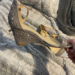 Betsey Johnson studded shoes